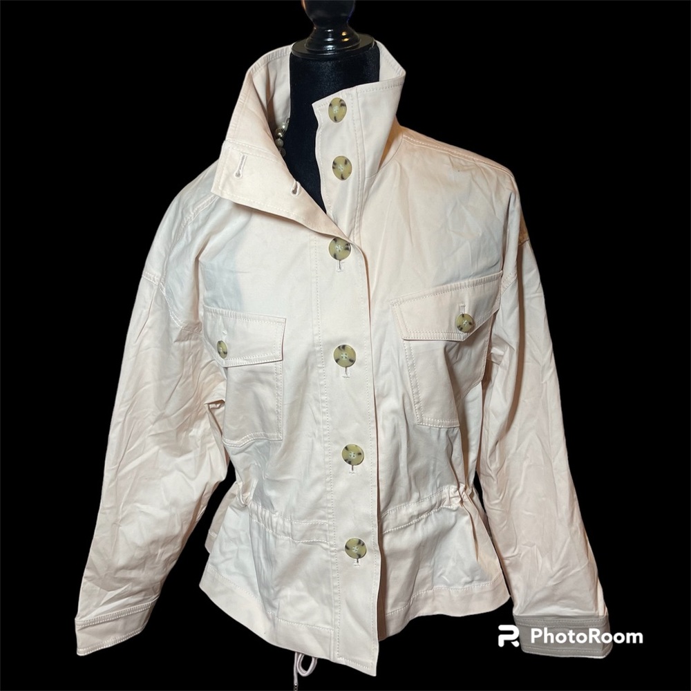 ANN TAYLOR Factory Lightweight Spring Jacket with high neck